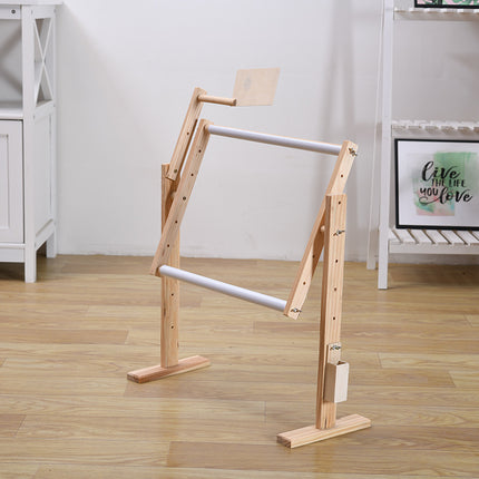 Small Vertical Solid Wood Cross Stitch Frame Embroidery Frame Specialty Adjustable Embroidery Frame Cross Stitch Frame