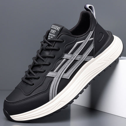 Men's Shoes 2026 Autumn and Winter New Versatile Trendy Sports Casual Shoes Men's Lightweight Running Thick-Soled Dad Shoes Trendy