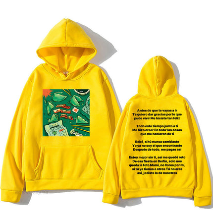 2024 Album Sorry 4 That Much Hoodies Frexxo Feid Rapper Prin