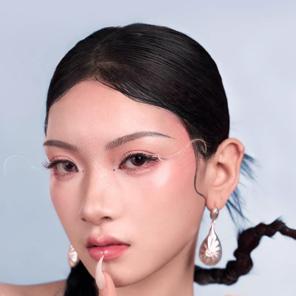 Qianyan Cheeryep Luminous Single Monochrome Cream Eyeshadow Play Makeup Highlight Highgloss portable Self Assembled Palette