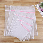30*40 / Pink zipper coarse mesh