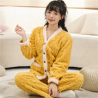 White edge straight collar lemon yellow female / No.20 150cm