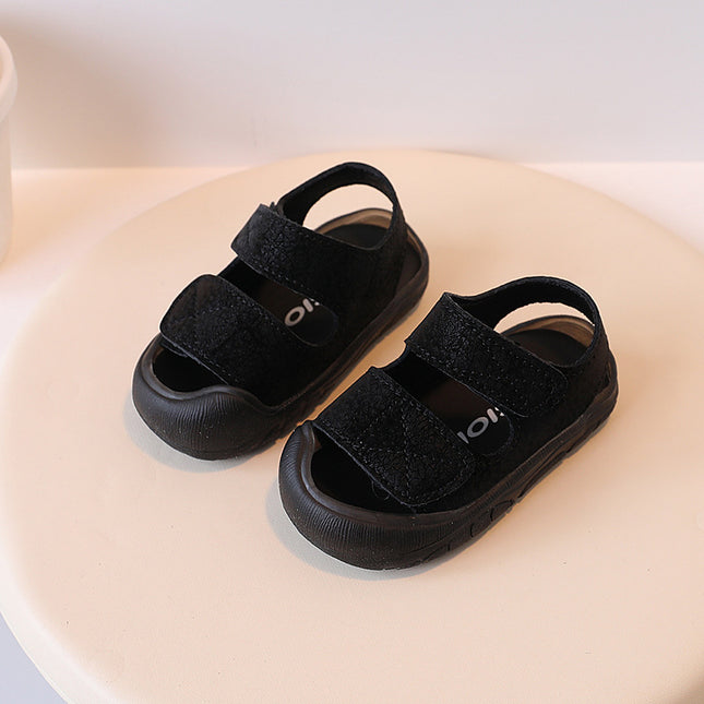 Baby Toddler Sandals Soft Sole Anti-Collision Velcro Unisex 1-3 Years / Sandales Bébé Semelle Souple Anti-Collision Velcro Mixte 1-3 Ans