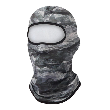 Cross-border balaclava jungle camouflage face mask sweat-absorbent breathable quick-drying outdoor military fan tactical headgear