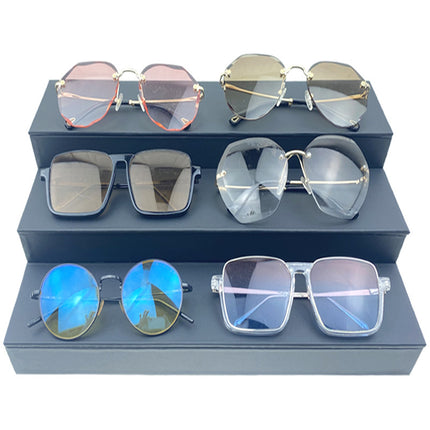 Yuanyiro Velvet Jewelry Three-Layer Ring Display Stand Earrings Jewelry Display Storage Silver Jewelry Thin Bracelet Tray