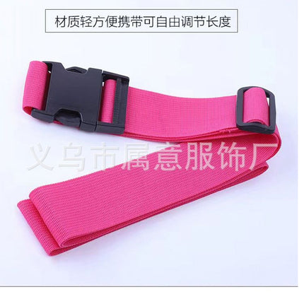 Luggage case strap cross-shaped packing belt lock buckle fixed shipping travel box durable thickened reinforced binding belt