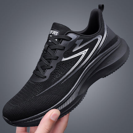 Spring Youth Men's Shoes, Breathable, Deodorant, Versatile Sports and Casual Shoes, Middle School Students' Wear-Resistant, Non-Slip Sports Training Shoes
