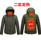 Military color-zone 2 heating suit / M