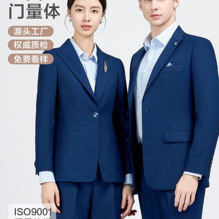 Suit for Men, Groom's Suit, Men's Business Attire, Wedding Attire, Royal Blue Jacket, Unisex Slim Fit