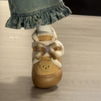 Khaki-(including bow accessories) / 36-37