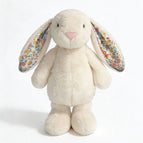 【no standard】 / Floral lop-eared rabbit - off-white [25cm]
