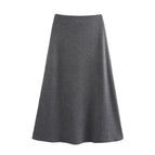 Gray skirt / S