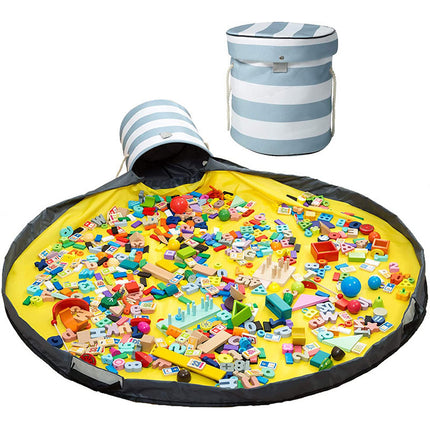 Toy Storage Kidsren's Quick Storage Bucket Toy Storage Basket Fabric Lego Building Block Storage Bag Creative