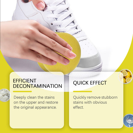 Jaysuing Shoe Cleaning Paste Gentle Cleansing, Removes Dirt, Prevents Dust, Renews Shoes, Universal Cleaning Paste