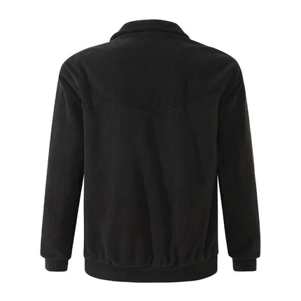 Cross-Border Heating Jacket Couple Heated Polar Fleece Safety Smart Constant Temperature Heating Jacket Smart Electric Heating Jacket Large Size