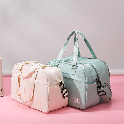 Extensible Short Distance Travel Bag Large Capacity Swimming Crossbody Sports Training Bag Gym Bag Advanced Dry and Wet Separation