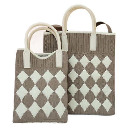 2025 New Mobile Phone Bag, Fashionable Handbag, Large Capacity Woven Portable Casual Work Clothing High-End Bag, Small Bag