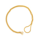761 double layer gold sweater chain