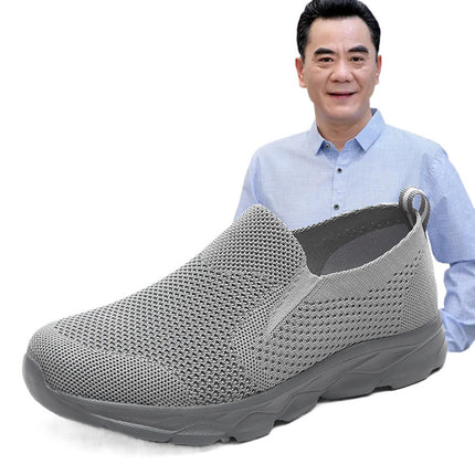 Autumn Soft-Soled Shoes for Men, Elderly Dad Shoes, Wide-Toe Shoes for Big Feet, Extra Wide Shoes for Seniors, Men's Cloth Shoes