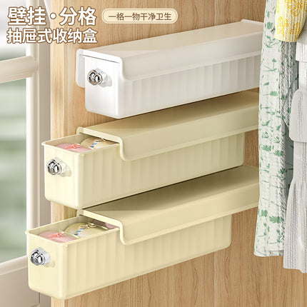 Wall-Mounted Intimates, Intimates and Socks Storage Box, Drawer-Type Home Wardrobe, Intimate Clothing Compartment Organizing Box