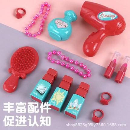 Cross-Border Play House suit children's dressing table toys wholesale girls kindergarten makeup suitcase birthday gift