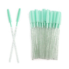 Bright crystal rod all green (50 pieces/pack)