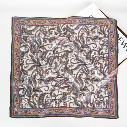 Collection of Silk Scarves Hangzhou Silk Mulberry Silk Fashion All-match Silk Crepe Satin High-end Gift for Mom