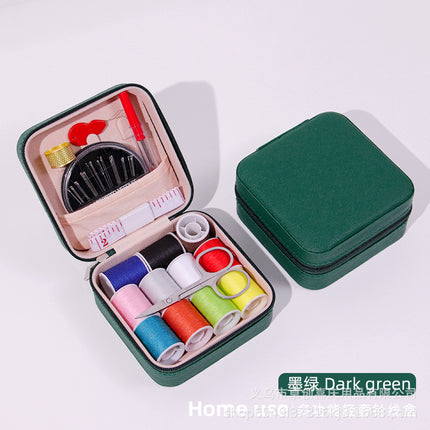 High-grade antique household manual sewing box sewing bag sewing bag sewing a generation of hair sewing box needle portable sewing box