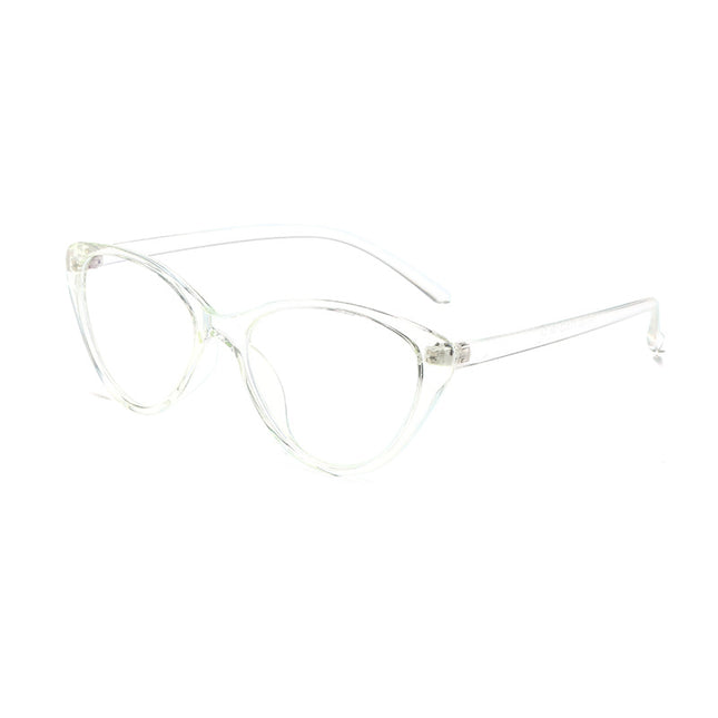New Stylish Personality Cat-Eye Anti-Blue Light Prescription Glasses Trendy Street Style Plain Glasses