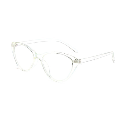 New Stylish Personality Cat-Eye Anti-Blue Light Prescription Glasses Trendy Street Style Plain Glasses