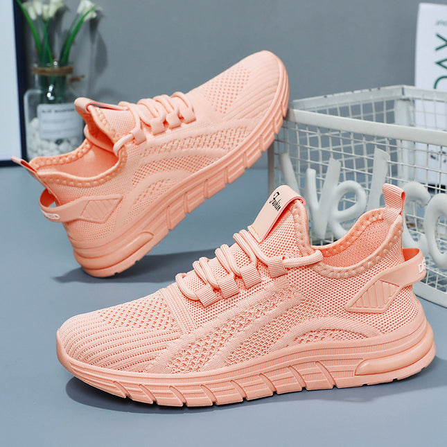 Shoes Women Summer Fashion All-match Casual Shoes Dropshipping Lightweight Breathable Sneakers Women Shoes Soft Bottom Not Tired Feet