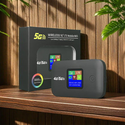 4g Portable Wifi Router for Europe/Africa/Southeast Asia/America/Middle East, Wireless Portable Router with Sim Card Slot