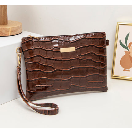 Fashion Retro Simple Trendy Ladies Bags Stone Pattern Single Shoulder Crossbody Hand Square Bag Ladies Crossbody Bag