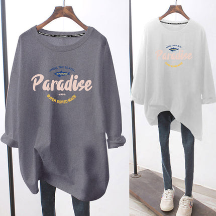 Breastfeeding Top Hot Mom Autumn and Winter Fashion Long Sleeve T-Shirt Base Shirt plus size Women's Breastfeeding Period Clothes Spring Clothes
