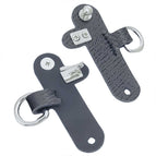 Graphite gray reinforced buckle