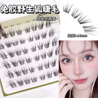 [6 rows glue-free] wild fox / Golden feather tweezers