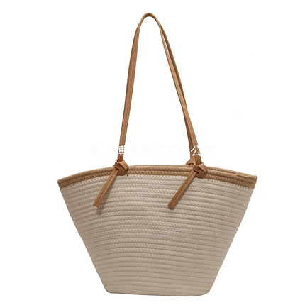 New Travel Crossbody Bag Woven Straw Women's Bag Travel Bag Fashion Beach Bag Trendy Niche Summer Shoulder Bag