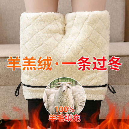 Northeast Cold-Resistant High-Waisted Cotton Pants for Women, Winter 2025 New Extra Thick Lamb Fleece Thermal Pants