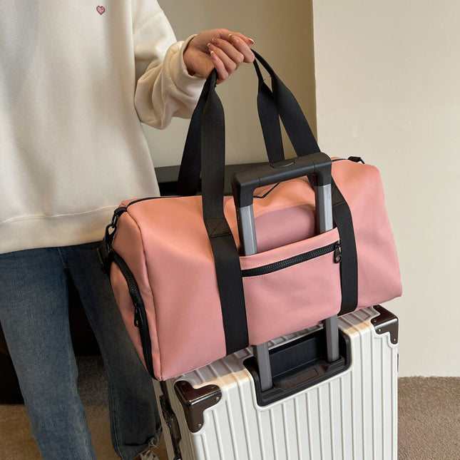 Portable Travel Bag, Men's Casual Cross-Body Sports Fitness Bag, Dry and Wet Separation Training Bag, Women's Business Trip Luggage Bag