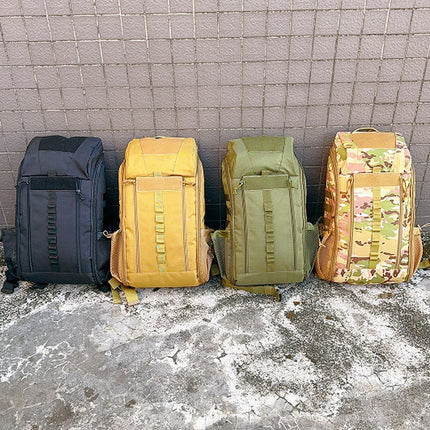 Tactical bag medical bag outdoor riding mountaineering fire emergency supplies bag multifunctional wear-resistant Oxford cloth backpack
