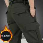 Winter fleece-lined Army Green / M