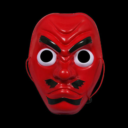 Halloween Horror Panono Mask Men's Prom Demon Fox Rin Butterfly Mask Reel Anime Puppy Helmet