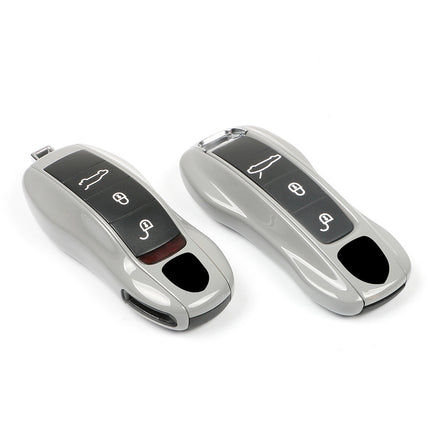 Suitable for Porsche track gray key case Macan718Cayenne911Panamera key case