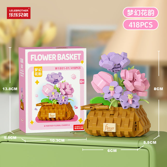 Building Blocks Compatible with Assembling Small Boxed Children's Educational Toys, Building Blocks with Small Particles and Micro Particles, Wholesale