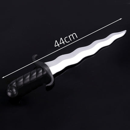 Zhushengda Halloween Mini Toy Sword Set Realistic Weapon Toy Knife Pu Soft Rubber Material Props