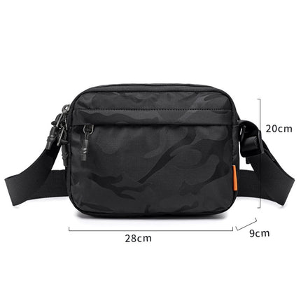 Cross-Border Wholesale Lightweight and Portable Functional Crossbody Bag for Daily Commuting, Men's Camouflage Small Shoulder Bag, Outdoor Leisure Trend