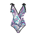 Vintage printed bikini / S