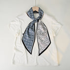 White painted blue butterfly / 150cm