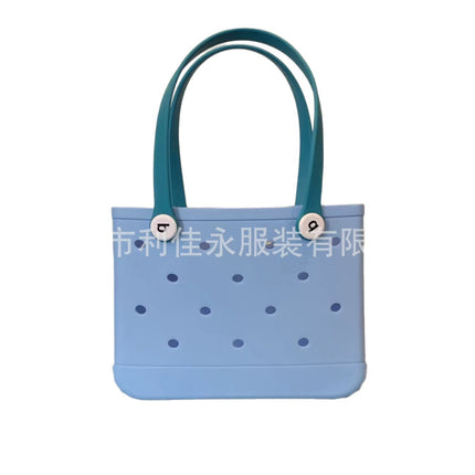 Factory Ready-Made Eva Kidsren's Small Waterproof Portable Mini Compact Bag Can Be DIY Hole Outdoor Beach Bag