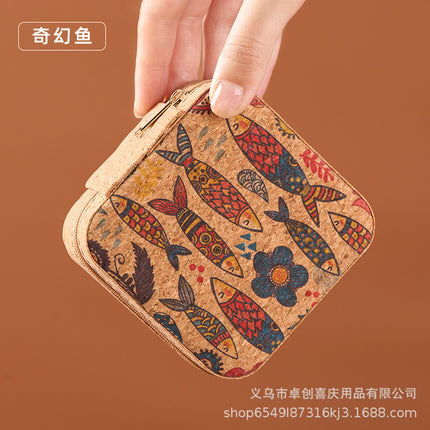 High-grade antique household manual sewing box sewing bag sewing bag sewing a generation of hair sewing box needle portable sewing box